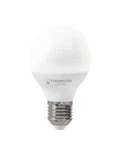 Лампа светодиодная E14 10W 3000K шар матовая TH B2035 Thomson