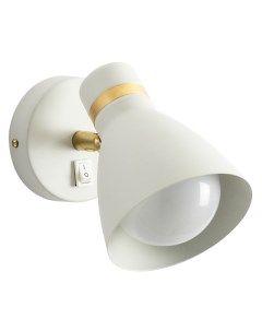 Спот Fafnir E27 1х40Вт металл белый Arte lamp