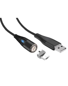 Кабель USB Micro USB 3A быстрая зарядка 1м черный JA DC28 1m Black Jet.a