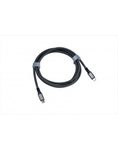 Кабель USB Type C USB Type C экранированный быстрая зарядка 5A 2 м черный KS 563B 2 Ks-is
