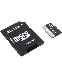 Карта памяти 32Gb microSDHC Premier Class 10 UHS I U1 адаптер Adata