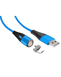 Кабель USB Micro USB 3A быстрая зарядка 1м синий JA DC28 1m Blue Jet.a
