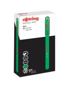 Ручка гелевая 2114439 зеленый колпачок 2114439 Rotring