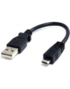 Кабель USB Micro USB 2A 30см черный KS 464 0 3 Ks-is