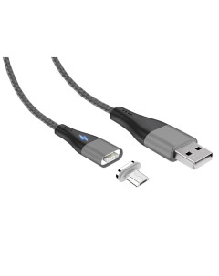 Кабель USB Micro USB 3A быстрая зарядка 1м серый JA DC29 1m Grey Jet.a
