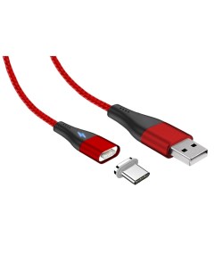 Кабель USB USB Type C 3A быстрая зарядка 1м красный JA DC39 1m Red Jet.a