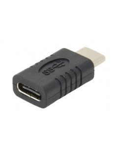 Переходник адаптер USB Type C USB Type C 3A черный KS 393 Ks-is