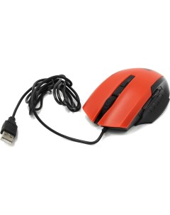 Мышь проводная OM U54 2400dpi оптическая светодиодная USB красный Jet.a