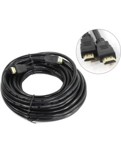 Кабель HDMI 19M HDMI 19M v1 4 4K экранированный ферритовый фильтр 10 м черный K302 Smartbuy