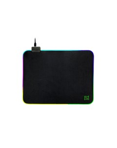 Коврик для мыши P07 игровой RGB 300x400x3mm зеленый черный Harper