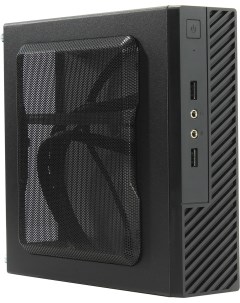 Корпус ME100S Mini ITX Slim Desktop черный 120 Вт 6133715 Powerman