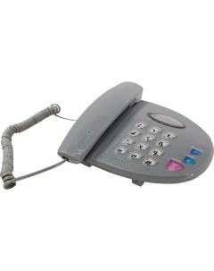 Проводной телефон 207 01 серый Vektor