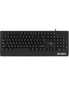Клавиатура проводная KB G8300 мембранная подсветка USB черный SV 019280 Sven