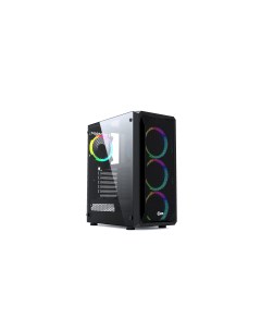 Корпус Mistral Z4 Mesh LED ATX Midi Tower черный без БП CMIZB L4 Powercase