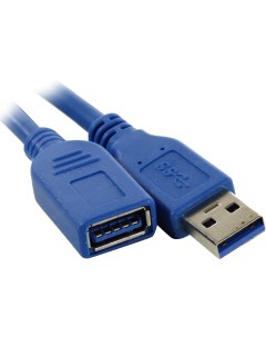 Кабель удлинитель USB 3 0 Am USB 3 0 Af OTG 5 м синий KS 511 5 Ks-is