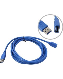 Кабель удлинитель USB 3 0 Am USB 3 0 Af OTG 3 м синий KS 511 3 Ks-is
