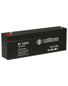 Аккумуляторная батарея для ИБП BT 12022 12V 2 2Ah 12022 Battbee