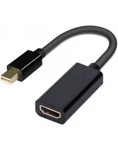 Кабель переходник адаптер Mini DisplayPort M HDMI 19F черный KS 509 Ks-is