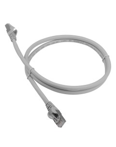 Патч корд FTP кат 6a 1 5м RJ45 RJ45 серый LSZH LAN PC45 S6A 1 5 GY Lanmaster