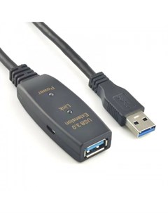 Кабель удлинитель USB 3 0 Af USB 3 0 Am быстрая зарядка 5 м черный KS 776 5 Ks-is
