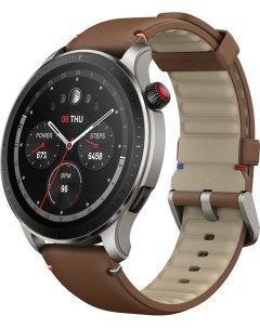 Смарт часы GTR 4 1 43 Amoled коричневый 6972596105725 Amazfit