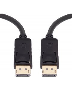 Кабель DisplayPort 20M DisplayPort 20M 4K экранированный 1 м черный KS 471 1 Ks-is