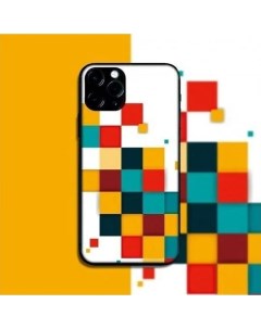 Чехол ТПУ Florme Геометрия для iPhone 12 Pro арт 011754 желтый Opti wave