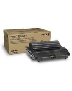 Тонер картридж для лазерного принтера 106R01412 черный оригинальный Xerox