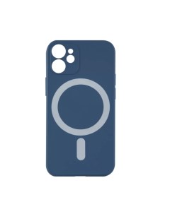 Чехол накладка для iPhone 12 mini для magsafe синяя Barn&hollis