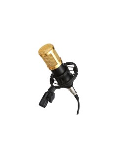 Микрофон золотистый черный MC5GER000409 Mobicent