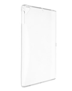 Чехол для APPLE iPad 5 6 9 7 2017 2018 Silicone Semi Transparent White Red line