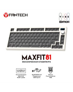 Клавиатура Maxfit81 MK910 механическая игровая Barebone 75 RGB подсветка Fantech