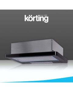 Вытяжка встраиваемая KHP 6501 GN черная Korting