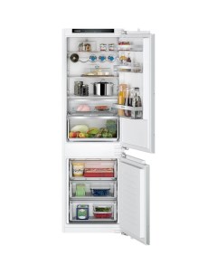 Встраиваемый холодильник KI86NVFE0 серебристый Siemens