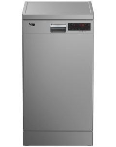 Посудомоечная машина 45 см DFS25W11S silver Beko