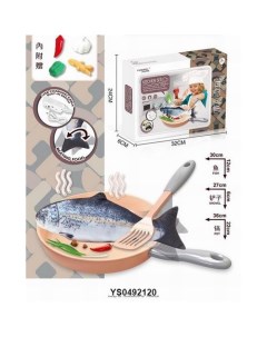 Набор продуктов YJ A15 рыба с двигающимся хвостом в кор Китайская игрушка