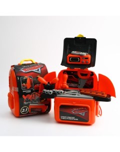 Набор строителя с инструментами игровой Super car рюкзак с инструментами Тачки Disney