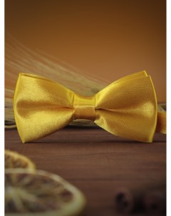 Детский галстук бабочка MGB008 желтый 2beman