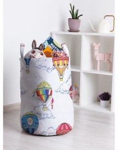Корзина для игрушек Цветные воздушные шары 35x50 см Joyarty