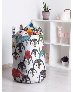 Корзина для игрушек Пингвиний холод 35x50 см Joyarty
