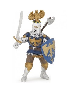 Фигурка Рыцарь с украшением на шлеме синий 39362 Papo