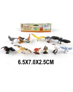 Набор птиц Wild animal 12 шт в пакете YW01 3 Кнр