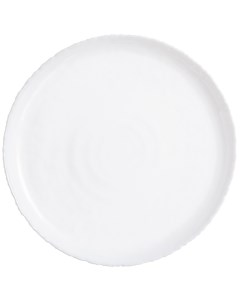 Тарелка десертная Ammonite White 19 см белая Luminarc