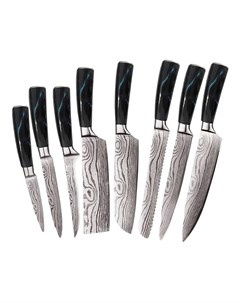 Набор кухонных ножей Spetime 8 Pieces Kitchen Knife Set Blue BU02KN8 Xiaomi