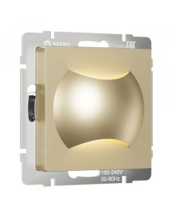 Встраиваемая LED подсветка для лестницы коридора Moon W1154511 шампань 4000 К Werkel