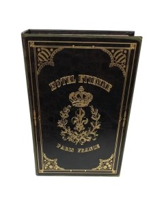 Шкатулка книга 22x17x5 см коричневая Royal gifts