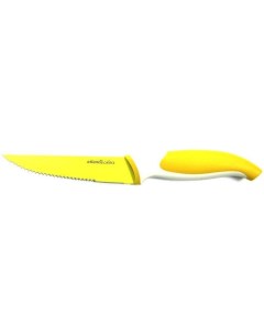 Нож кухонный 10 см цвет желтый L 5K Y Atlantis