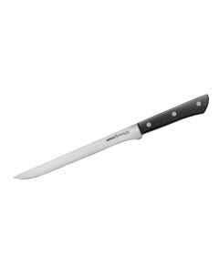 Нож кухонный филейный Harakiri 21 8 см черный SHR 0048B K Samura