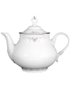 Заварочный чайник 1 2 л Констанция Серый орнамент отводка платина 088841 Thun