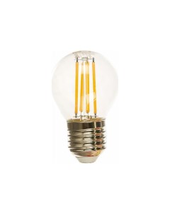 Лампа светодиодная LED ШАР deco 7 Вт 230 В Е27 3000 К 810 Лм прозрачная In home